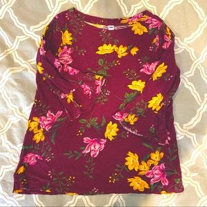 Old Navy 3/4 length top